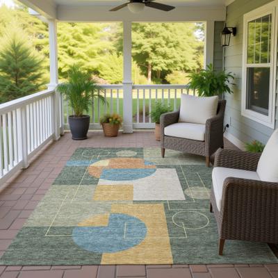 Addison Rugs Machine Washable Indoor/ Outdoor Modern Filly Chantille Rug
