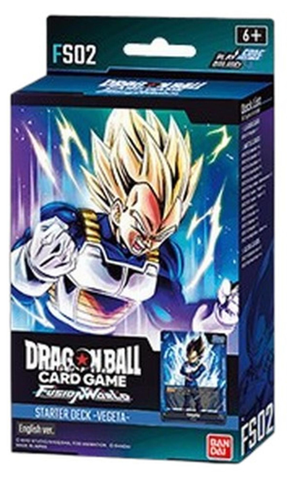 Bandai Dragon Ball Super Starter Deck: Vegeta Fusion World