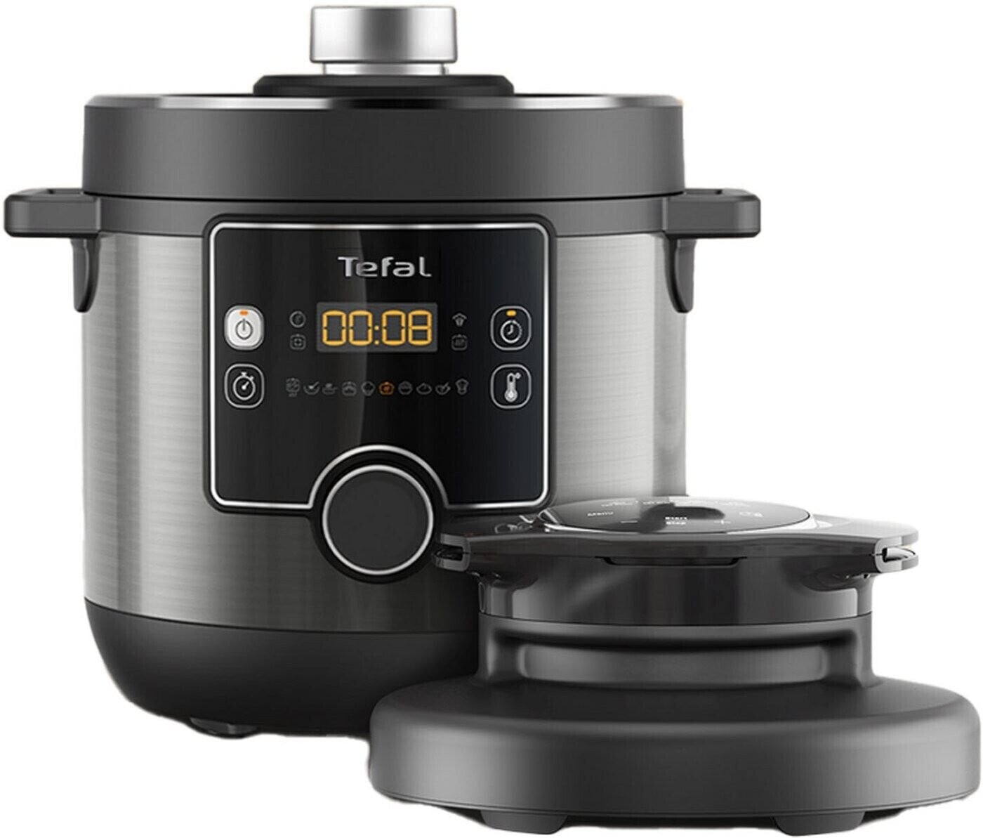 Tefal Turbo Cuisine & Fry multifunctionele kookpan CY7788 - Black