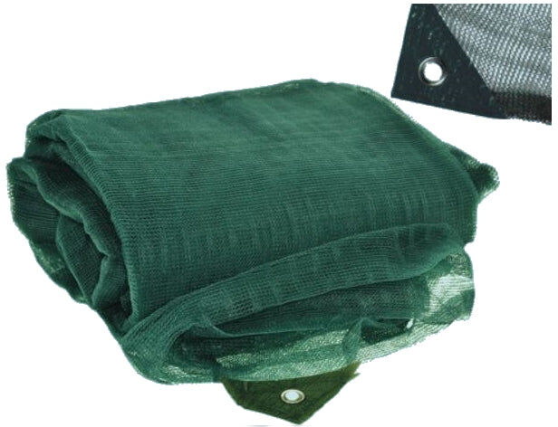Telo olive antispina verde per raccolta olive 8 x 8 MT rete con spacco