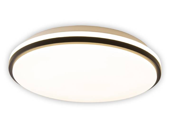 Plafonnier LED\, métal\, blanc\, variateur\, D 30\,5 cm