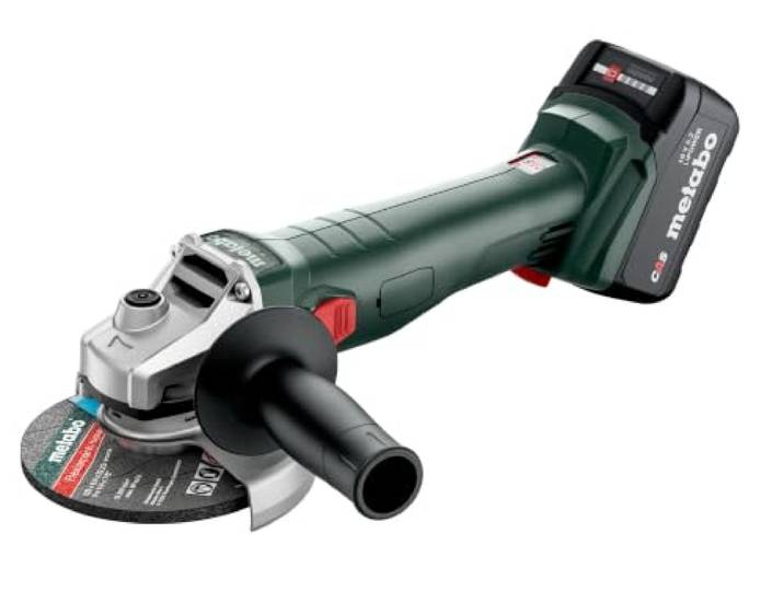 Metabo W 18 L 9-125 Quick Cordless Angle Grinder