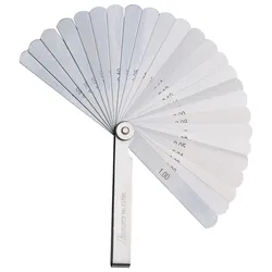 Shinwa 73796 Fühlerlehre 100 mm mit 25 Fühlern