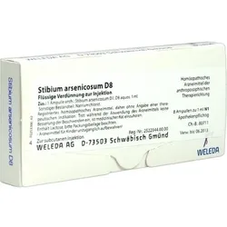 STIBIUM ARSENICOSUM D 8 Ampullen 8 ml