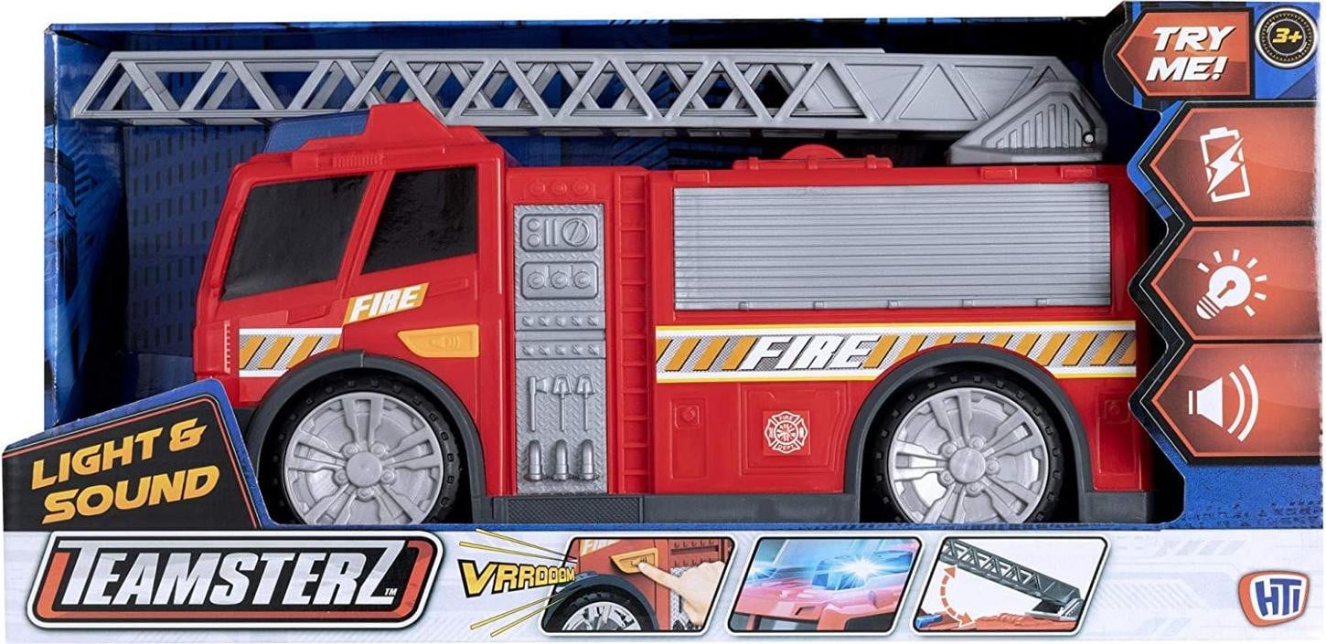 Teamsterz Brandweerwagen Rood