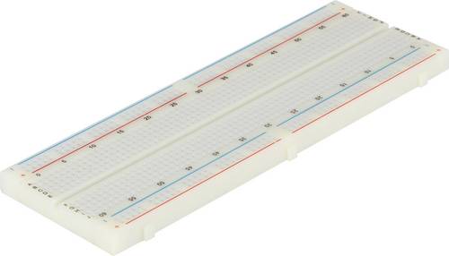 Joy-it Breadboard 830 Steckplatine Polzahl Gesamt 830 (L x B) 16.5cm x 5.5cm 1St.