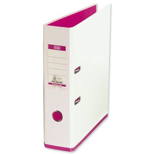 OXFORD myColour Strong-Line Ordner weiß Kunststoff 8,0 cm DIN A4 (100081031)