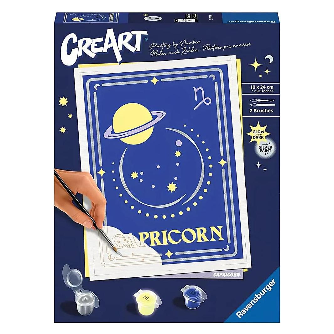 Ravensburger CreArt - Malen nach Zahlen 23739 - Capricorn - ab 14 Jahren (23739)
