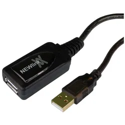 Cables Direct CDL 20m USB 2.0 Active Extension (20 m, USB 2.0), USB Kabel