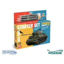 Italeri M4A3E8 Sherman Fury Model Set 75001