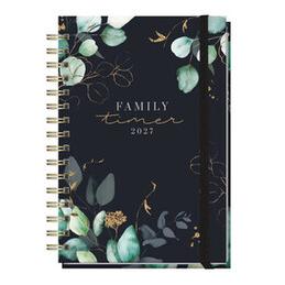 Häfft-Verlag GmbH Family-Timer Mondscheinblüten 2027 (1 Woche / 2 Seiten) (11385-5)