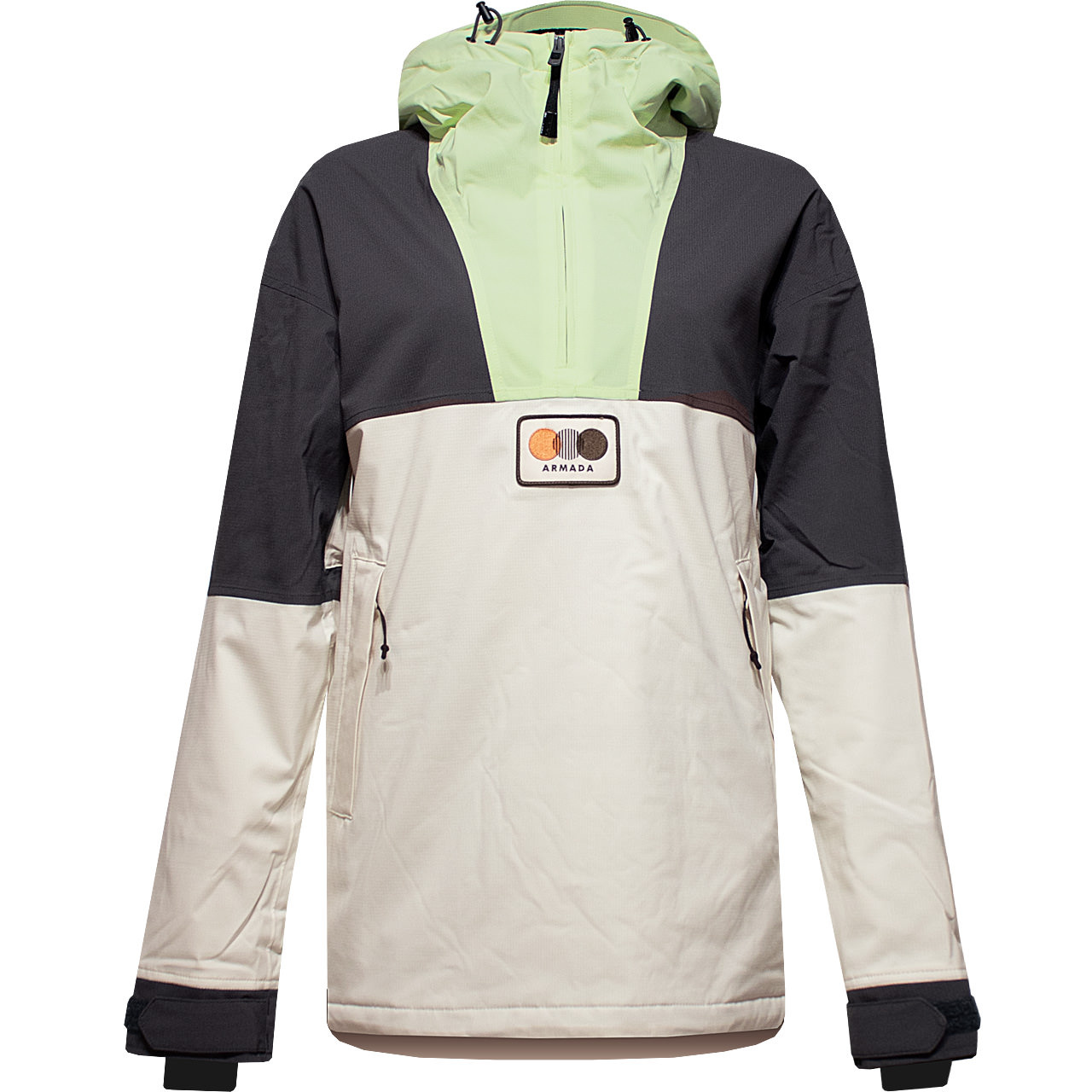 Armada Skiwear Damen Anorak MADAKET cream-anthracite - M