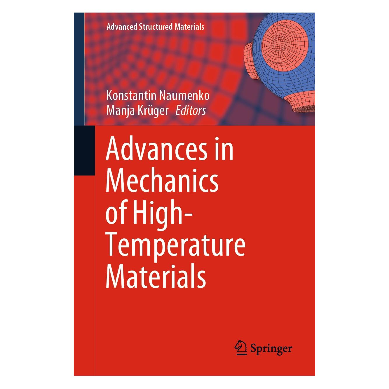 Springer Advances in Mechanics of High-Temperature Materials (Englisch, Hardcover, Konstantin Naumenko, Manja Krüger) (9783030238681)