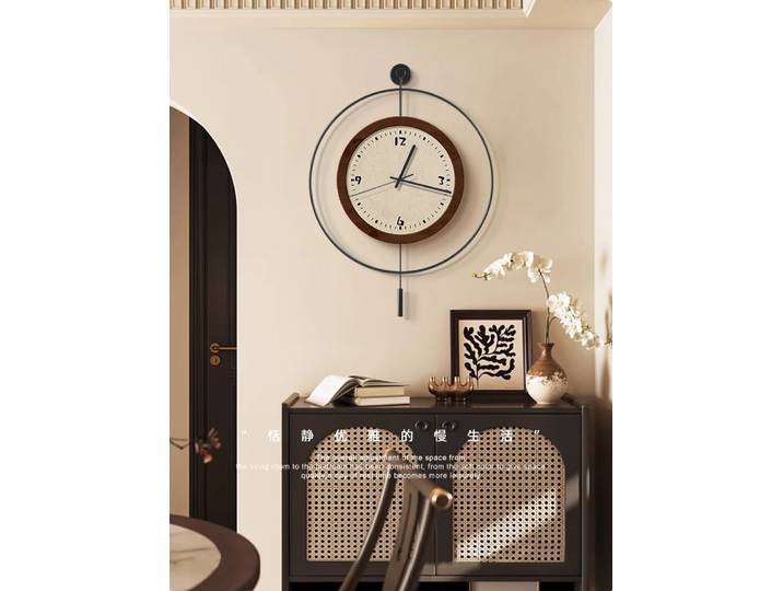 Horloges murales de luxe modernes maison esthétique grand silencieux Design créatif montre murale minimaliste luxe Reloj Pared décoration de la maison