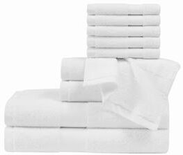 Cannon Luxe Turkish Cotton 10 Piece Towel Set