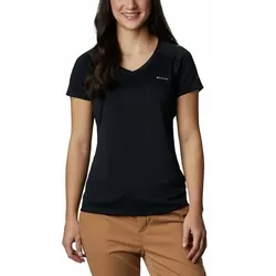 COLUMBIA Damen Shirt Zero Rules Short Sleeve Shirt, Größe L in Schwarz Schwarz