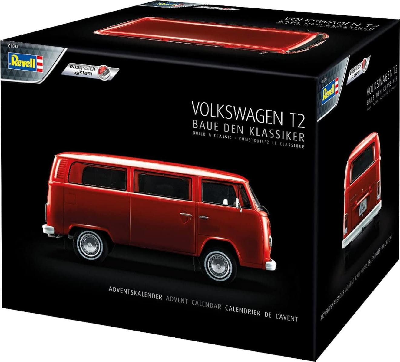 Revell VW T2 Adventskalender modelbouwpakket 1:24 meerkleurig