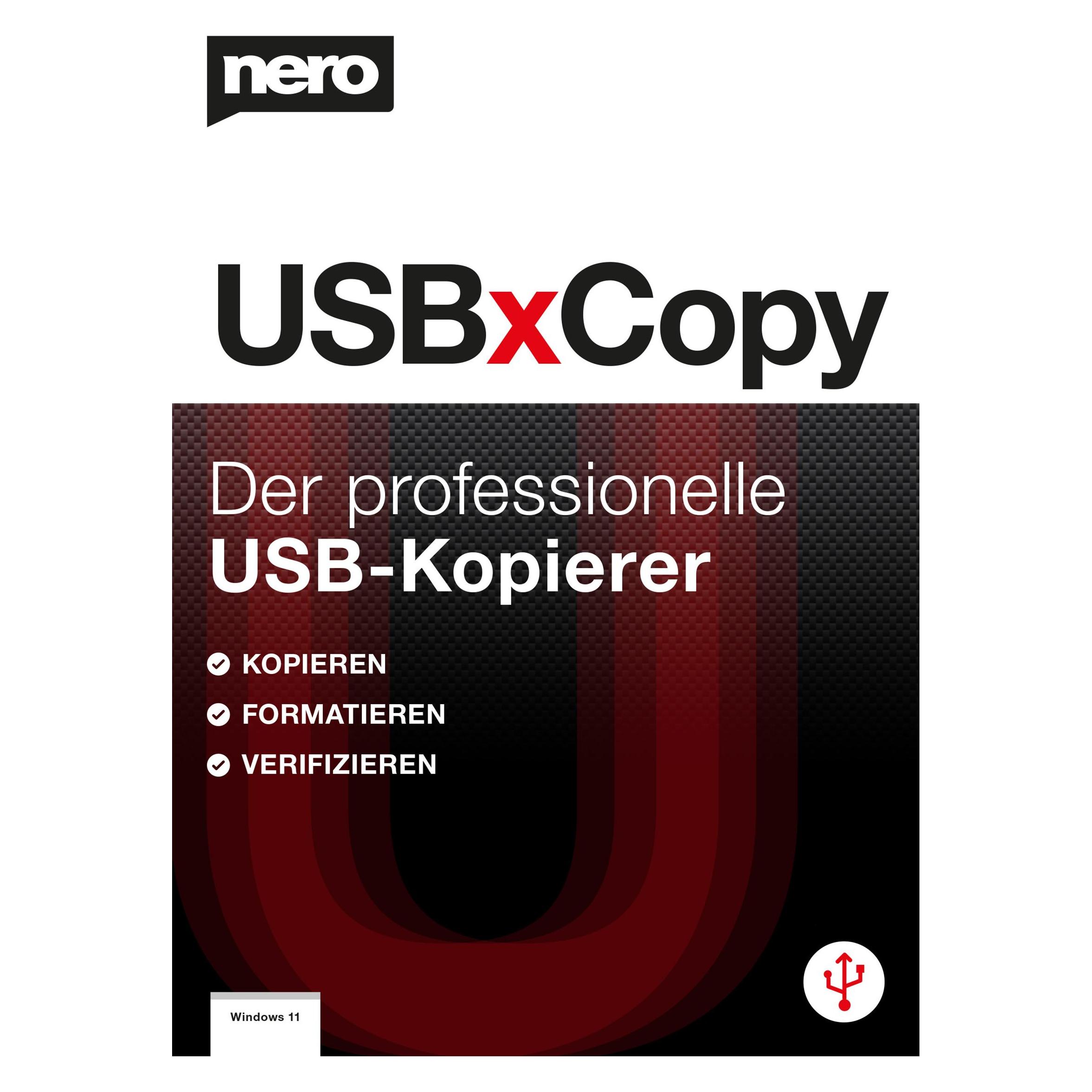 Nero USBxCopy (1 User, 1 Geräte/User, unbegrenzt) (EMEA-10700200/1445)