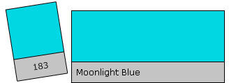 Lee Filter Roll 183 Moonlight Blue Moonlight Blue