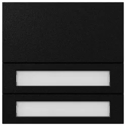 Gira Ruftastenmodul 2f sw 5532925