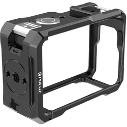 Puluz metal protective case with cold shoe mount for DJI Osmo Action 6, Action Cam Zubehör, Schwarz