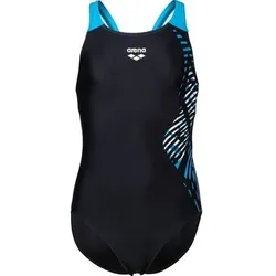ARENA Kinder Schwimmanzug GIRL'S VORTEX SWIMSUIT V BACK, Größe 152 in Schwarz Schwarz