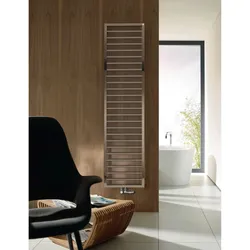 Zehnder Design-Heizkörper Subway SUB-130-060, Beige Grey, 1261x30x600 mm, Präzisionsstahlrohre, Laser-Schweißtechnik, Pulverlackierung RAL 9016