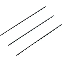 1000 Schafte für Kalenderaufhänger schwarz | 208 mm, Kunststoff, Stahl
