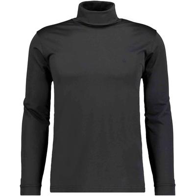 Rundhalspullover RAGMAN, Herren, Gr. 56, schwarz, Jersey, 70% Baumwolle 30% Polyester, ohne Ausschnitt, Pullover Rundhalspullover