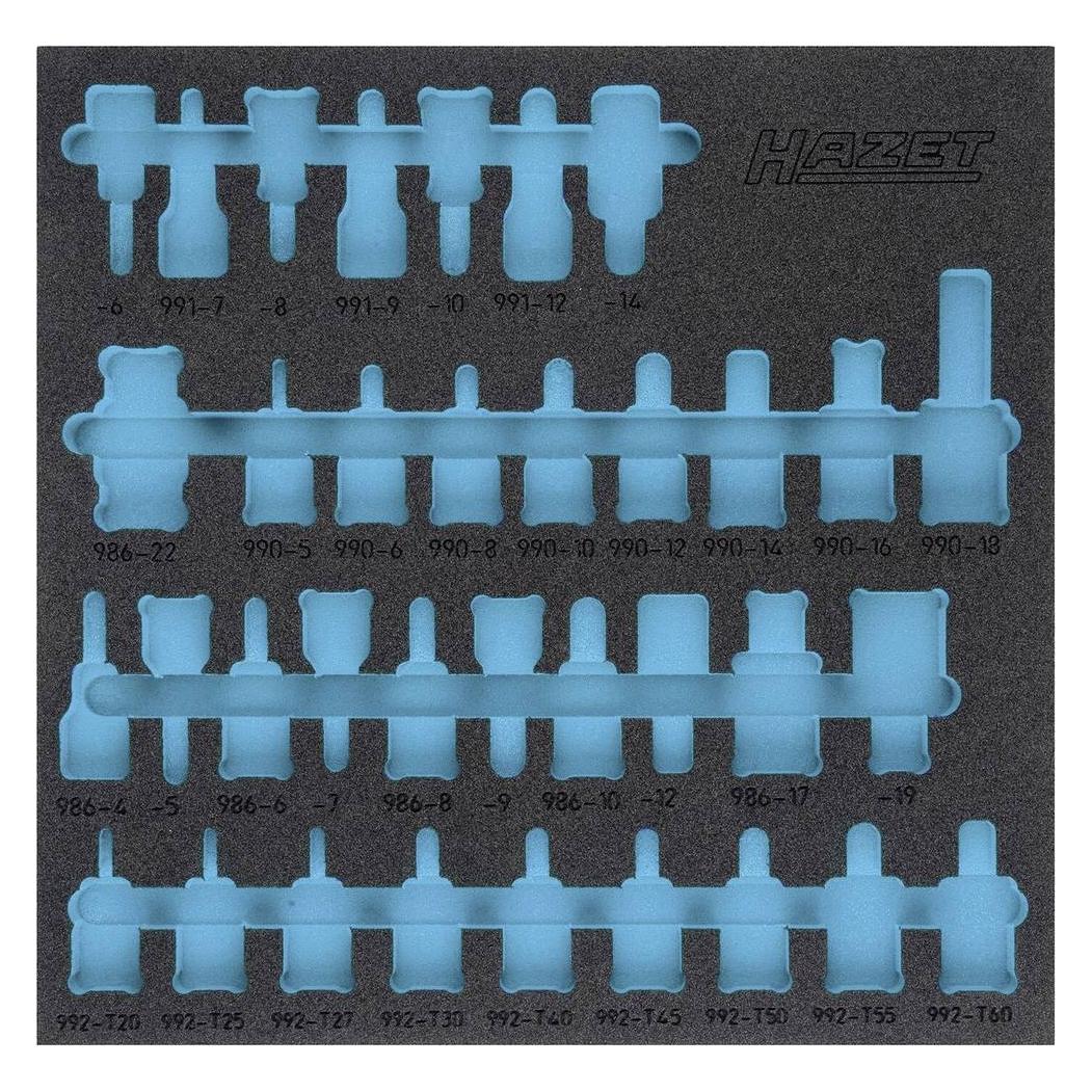 Hazet 2-Komponenten Weichschaum-Einlage 163-407L (163-407L)