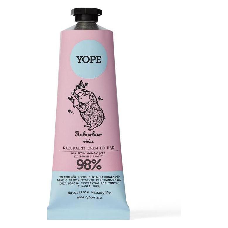 Yope Natural hand cream Rhubarb and Rose 50ml (50 ml) (904385)