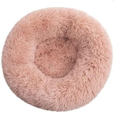 Inspire Select Round Plush Dog Bed Calming Pet Bed For Large, Medium & Small Dogs And Cats 6 15.7 In