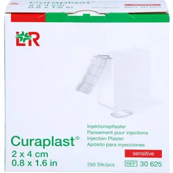 Curaplast Injekt 2x4Cmsensitiv 250 ST