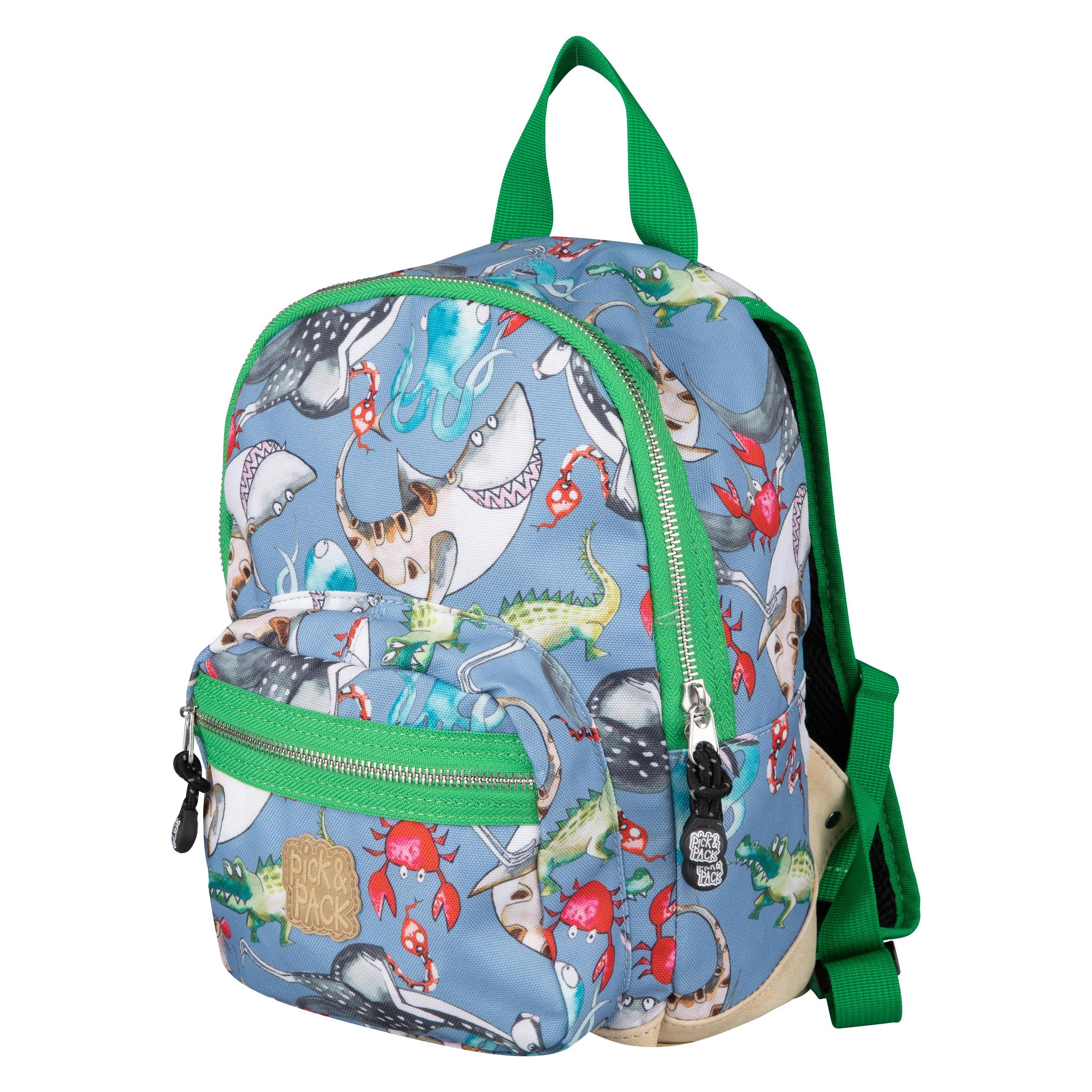 Pick & Pack Mix Animal Backpack (22 x 31 x 11 cm) - Cloud grey (0871094-PP20201-80)