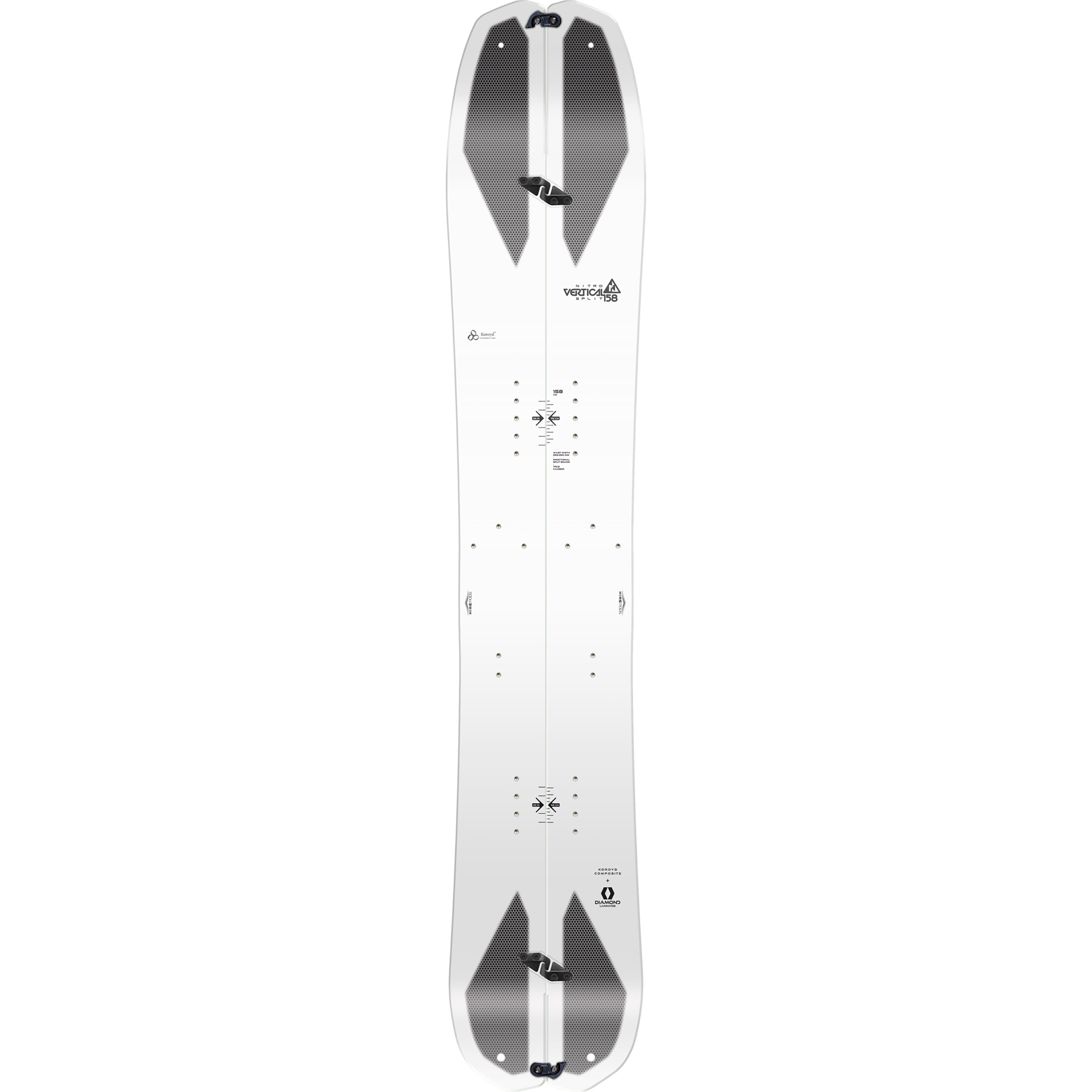 Nitro Vertical Splitboard 25/26 Splitboards weiss Splitboard
