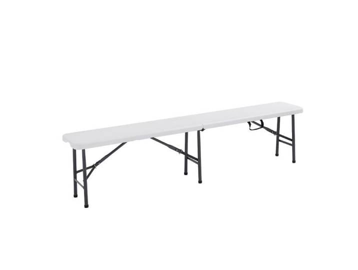 AREBOS 2X Bancs Pliables Pliant Banc de Camping Picnic Bancs de Brasserie