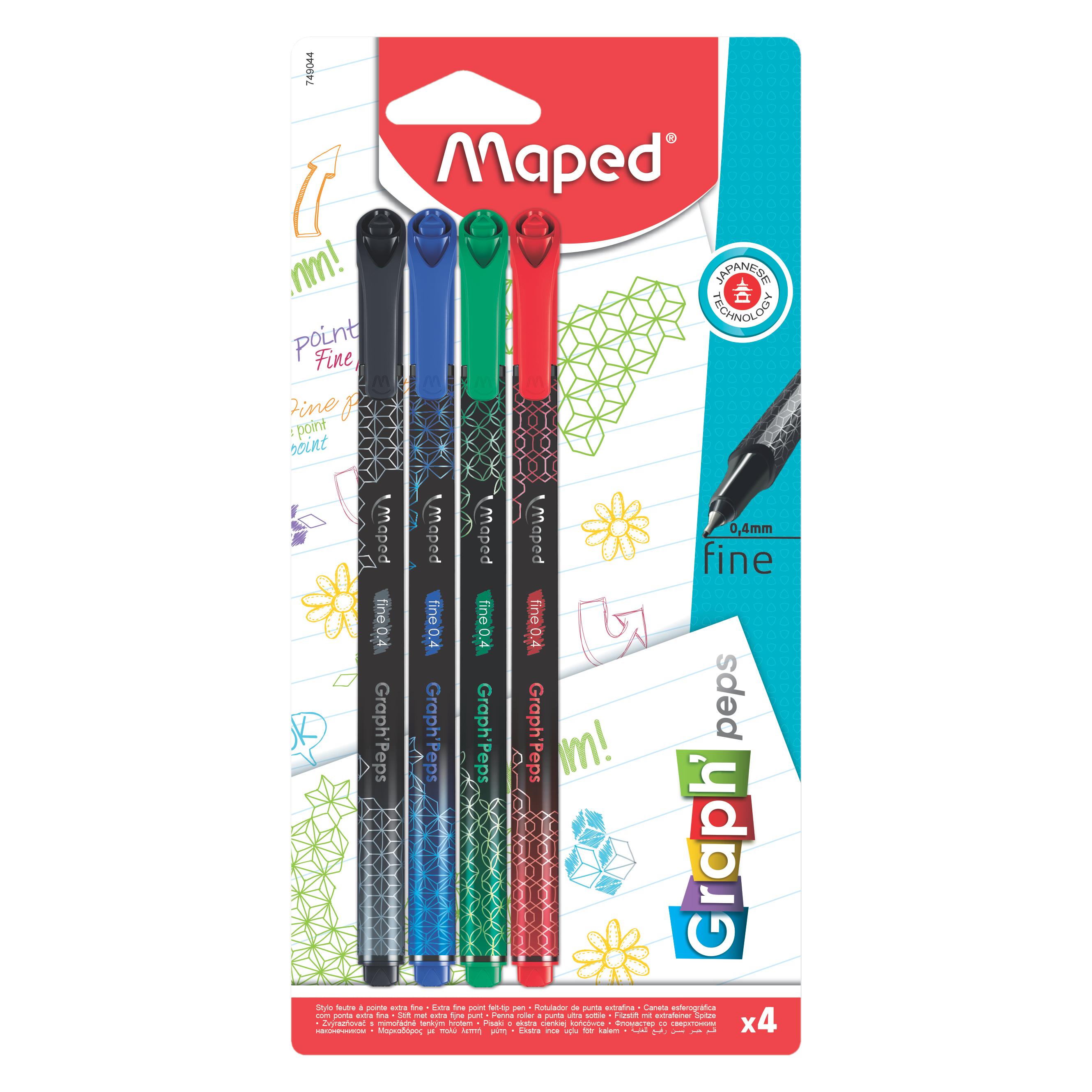 Maped Graph'Peps Deco 4 Stück (4x) (749044)