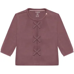 Noppies Shirt langarm Schleifen, rot, 80
