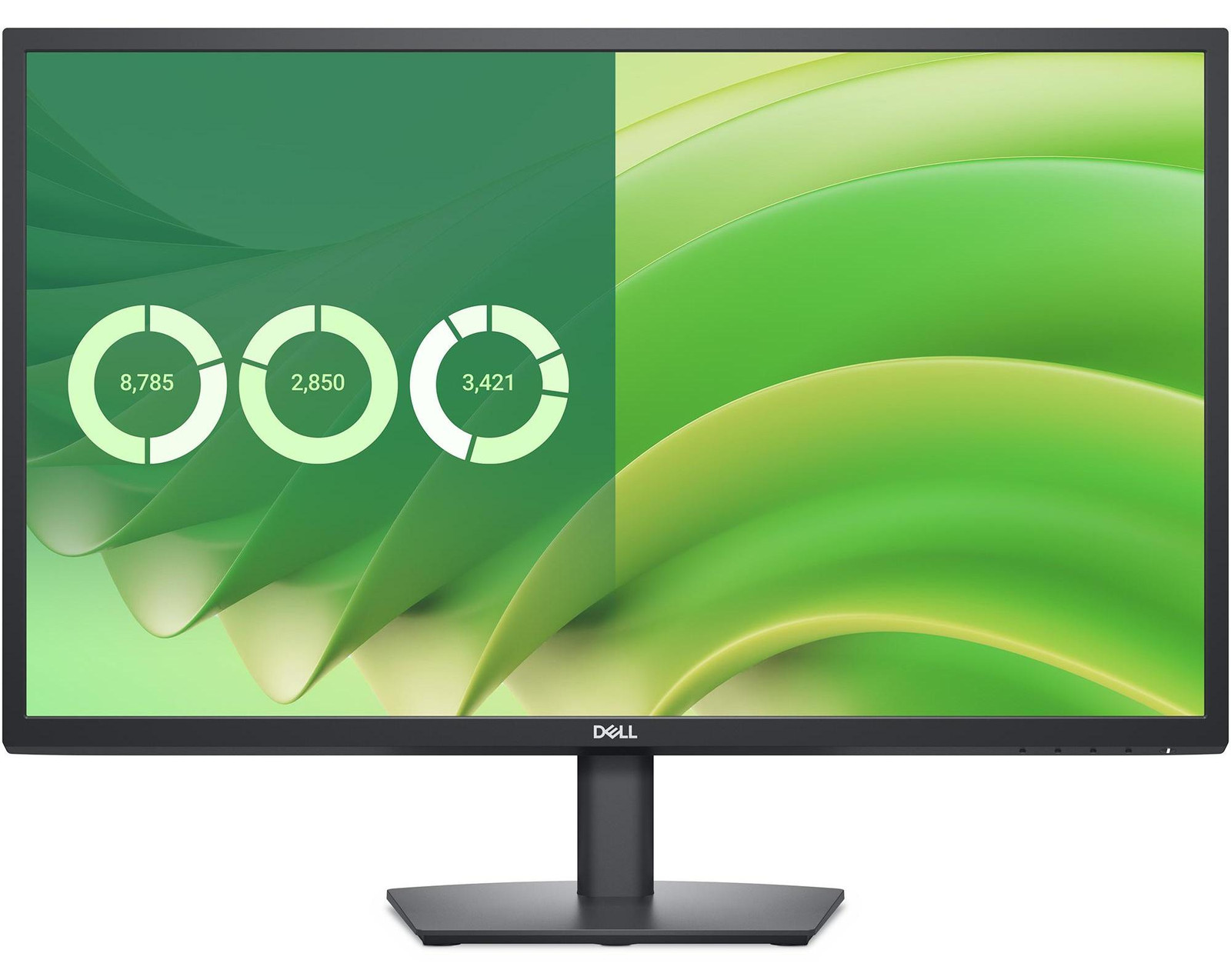 Dell E-serie E2725H Monitor, 68,6 cm (27 inch), Full HD, LED, zwart