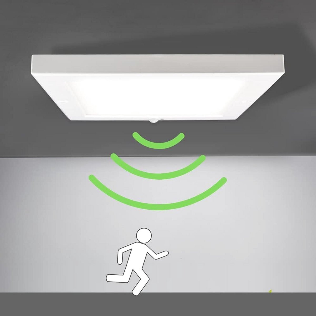 Moderne LED Plafondlamp met Textiel voor Binnen