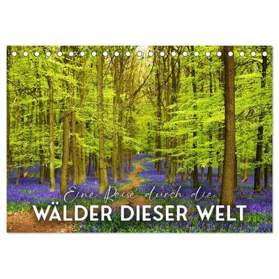 Eine Reise durch die Wälder dieser Welt (Tischkalender 2027 DIN A5 quer), CALVENDO Monatskalender