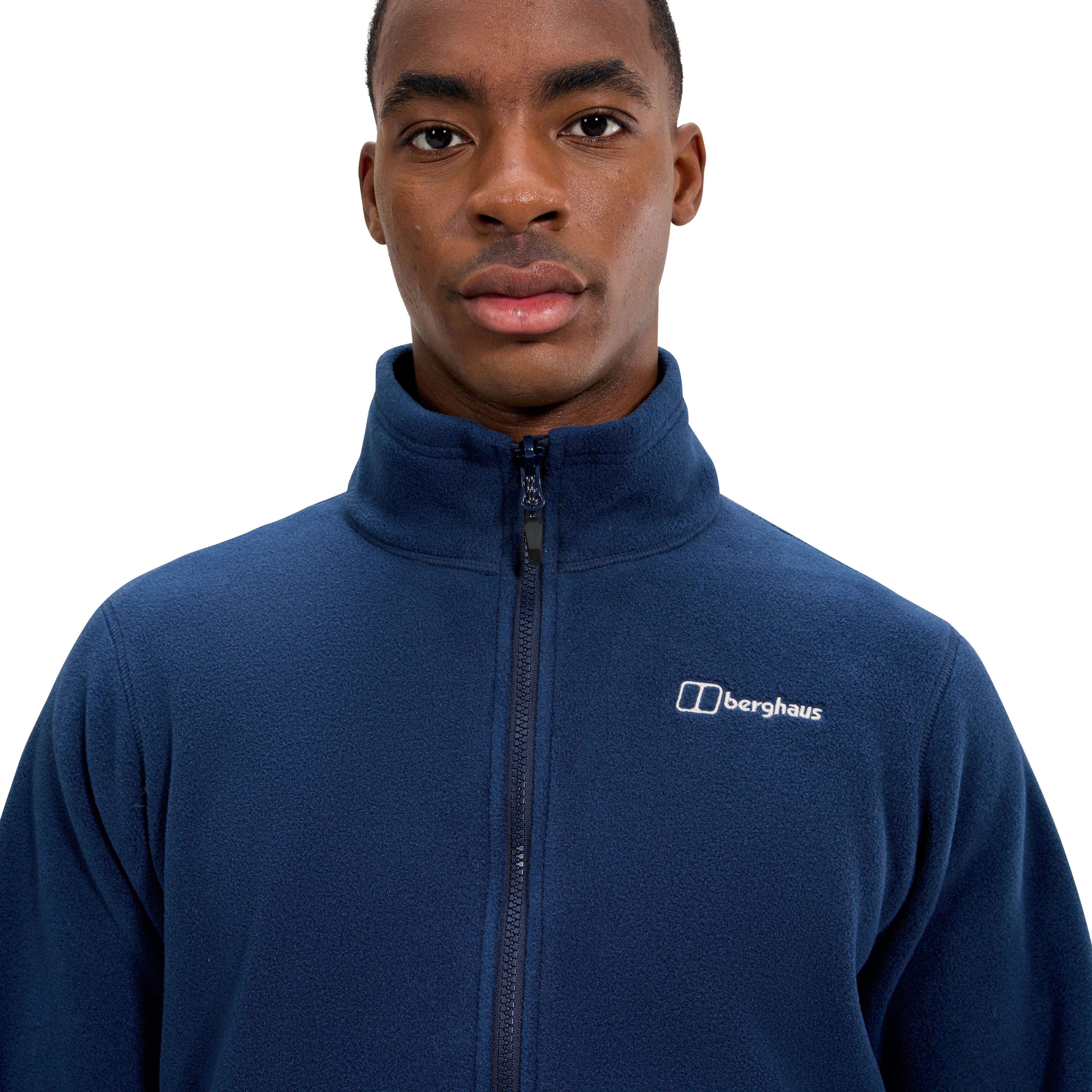 Fleecejacke BERGHAUS "PRISM PT IA FLEECE JACKET", Herren, Gr. L, blau (dusk, dusk), Obermaterial: 100% Polyester, Jacken Fleecejacke, mit wasserdichter InterActive Jacke kombinierbar dusk, dusk L