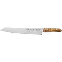 VIVUM Brotmesser Wellenschliff, 26cm holz