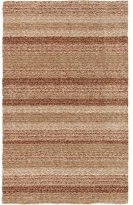 Addison Rugs Addison Sanibel Striped Grey Shag Area Rug