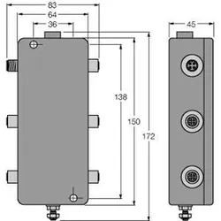 Turck PROFIBUS-PAIP67 JBBS-48SC-E413/3G
