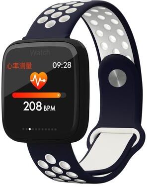 Inspired Deals F15 Smart Fitness Tracker With 1.3 Inch IPS Display, Heart Rate Monitor & Blood Oxygen Tracking blue