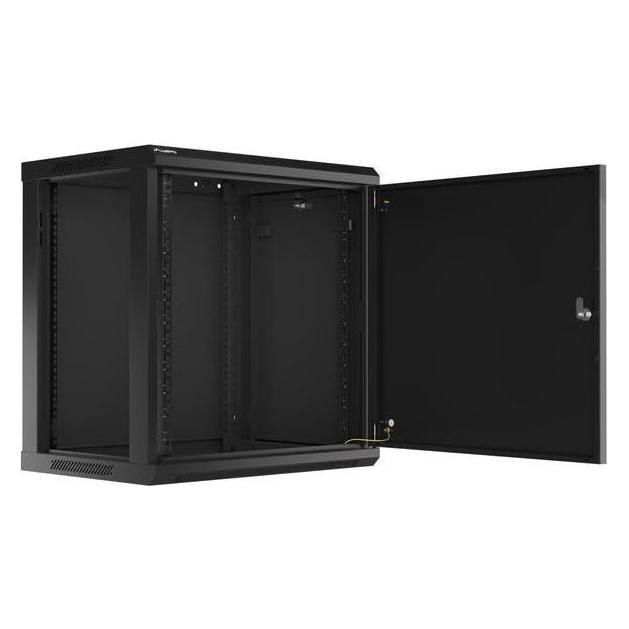 Lanberg WF01-6412-00B Rack 12U Wandmontiertes Regal (12 HE, 19 Zoll Rack) (WF01-6412-00B)