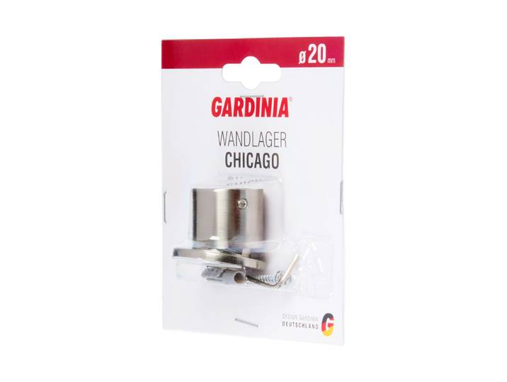 Gardinia Wandlager für Ø 20 mm