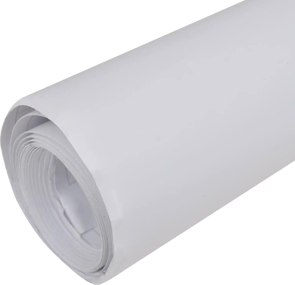 vidaXL Film de voiture Blanc mat 100x150 cm