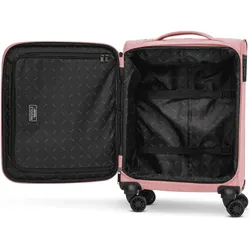Redolz Essentials 12 CABIN 4 Rollen Kabinentrolley 55 cm, Koffer, Rosa